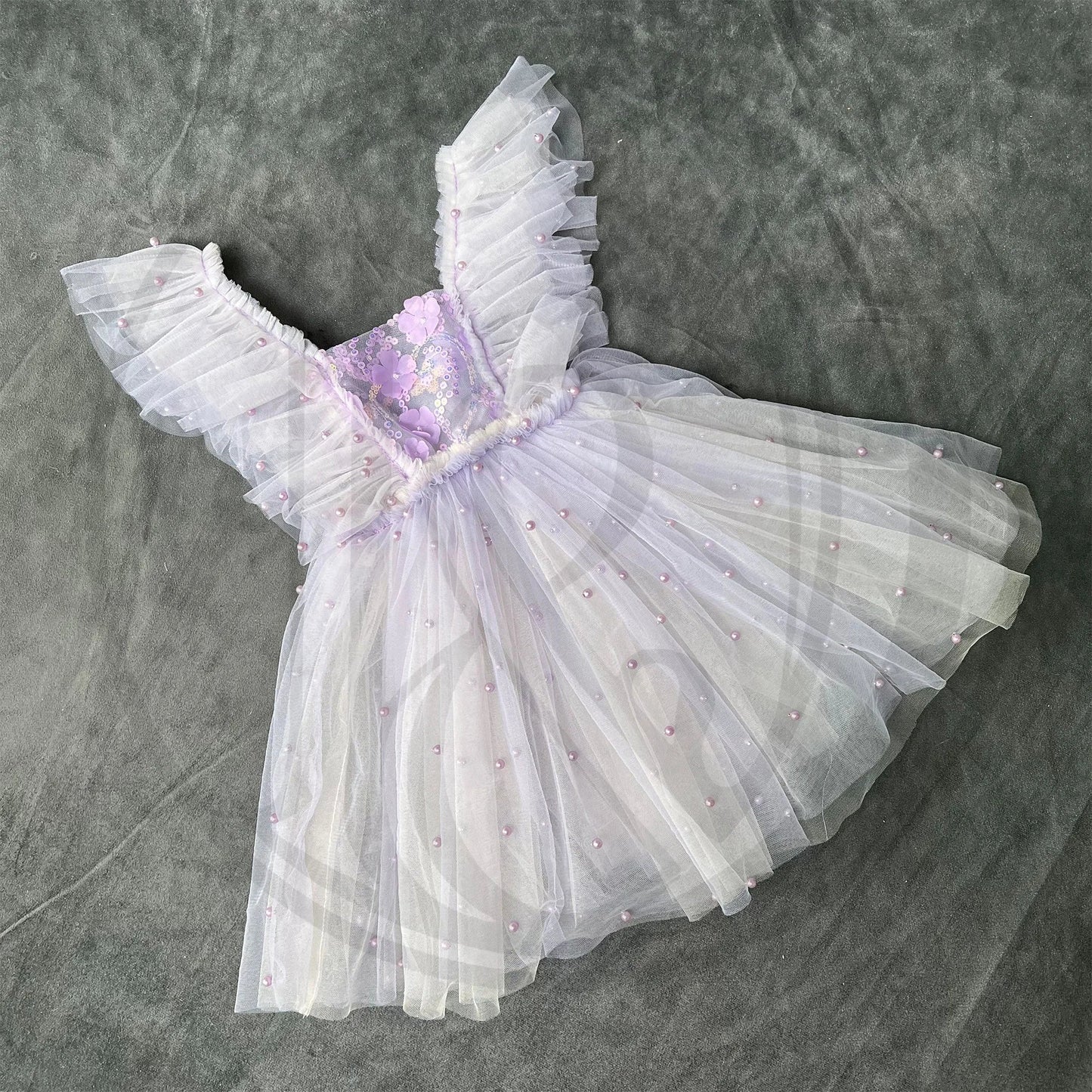 KMK - Tulle Pearl Dress