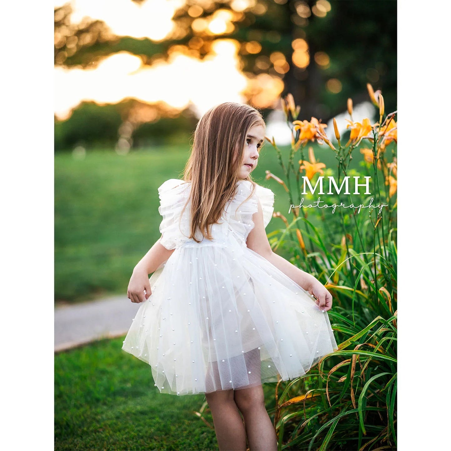 KMK - Tulle Pearl Dress