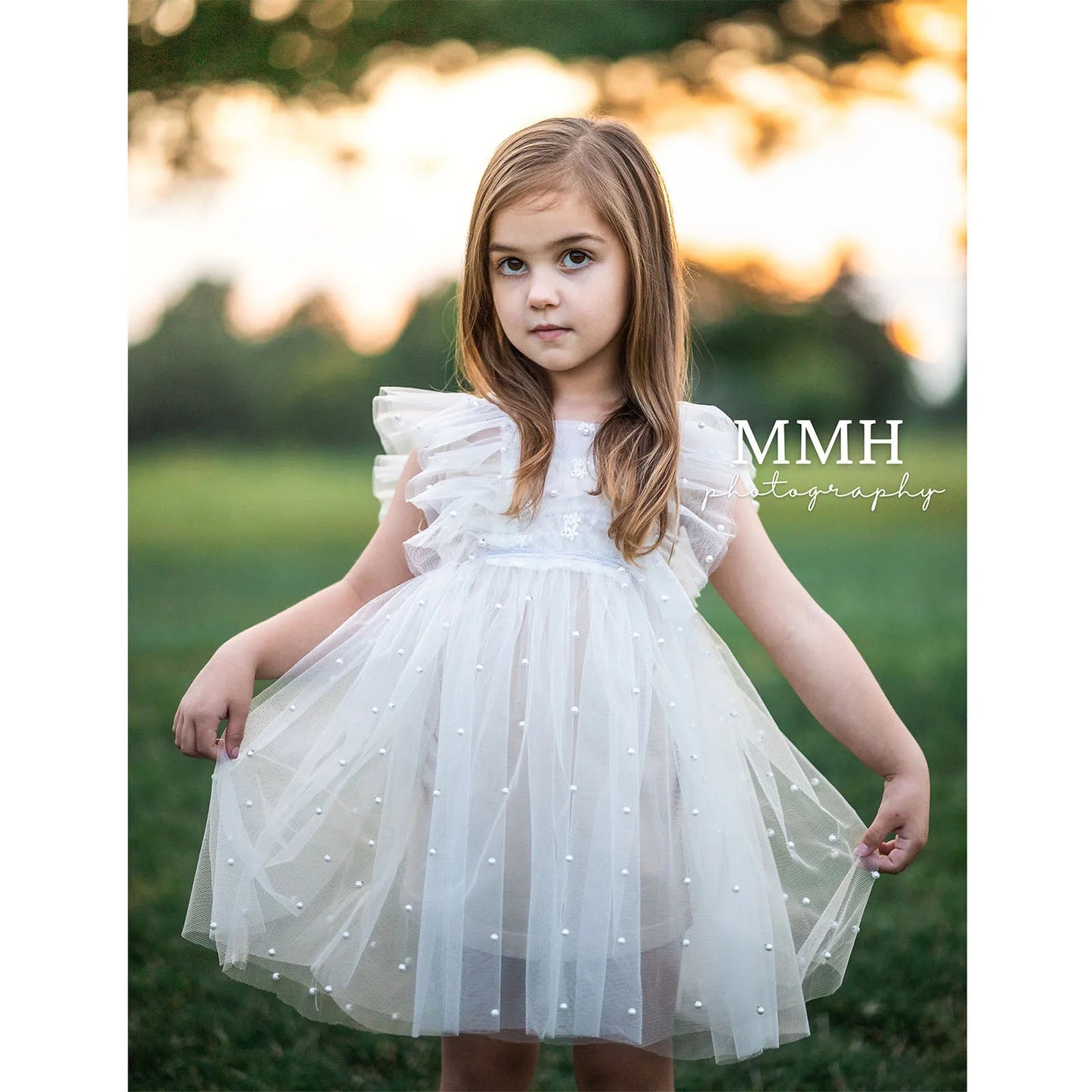 KMK - Tulle Pearl Dress