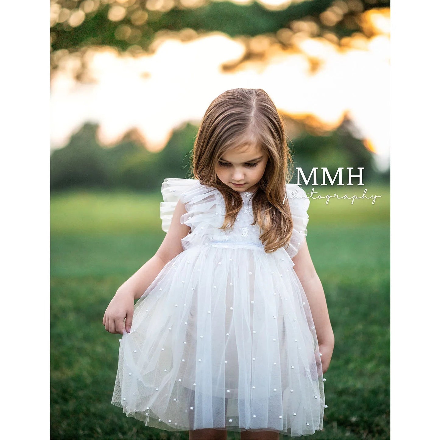 KMK - Tulle Pearl Dress