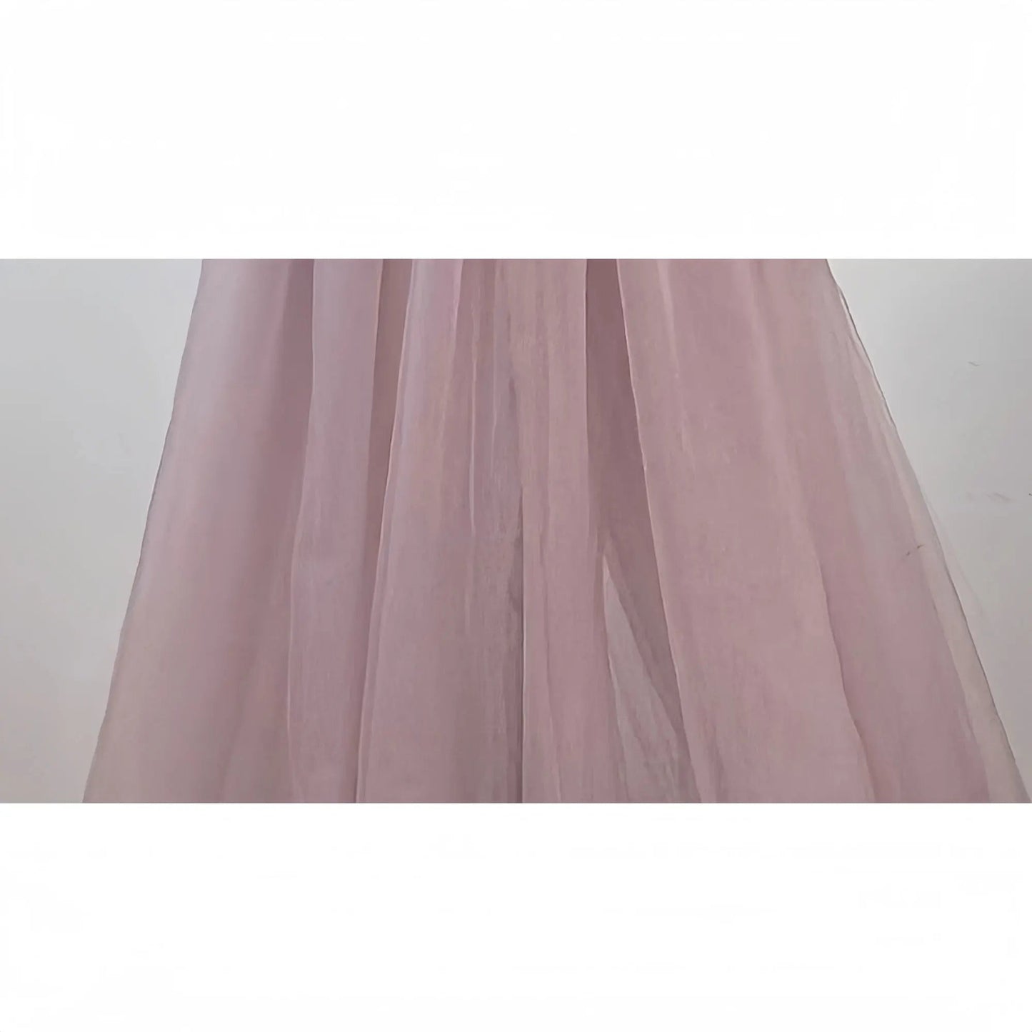 KMK - Tulle Ruffles Sleeves Cardigan Maternity Gown