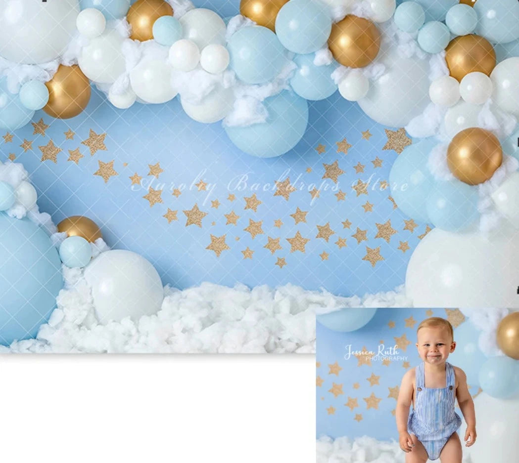 KMK - Twinkle Star Balloon Backdrop