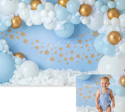 KMK - Twinkle Star Balloon Backdrop