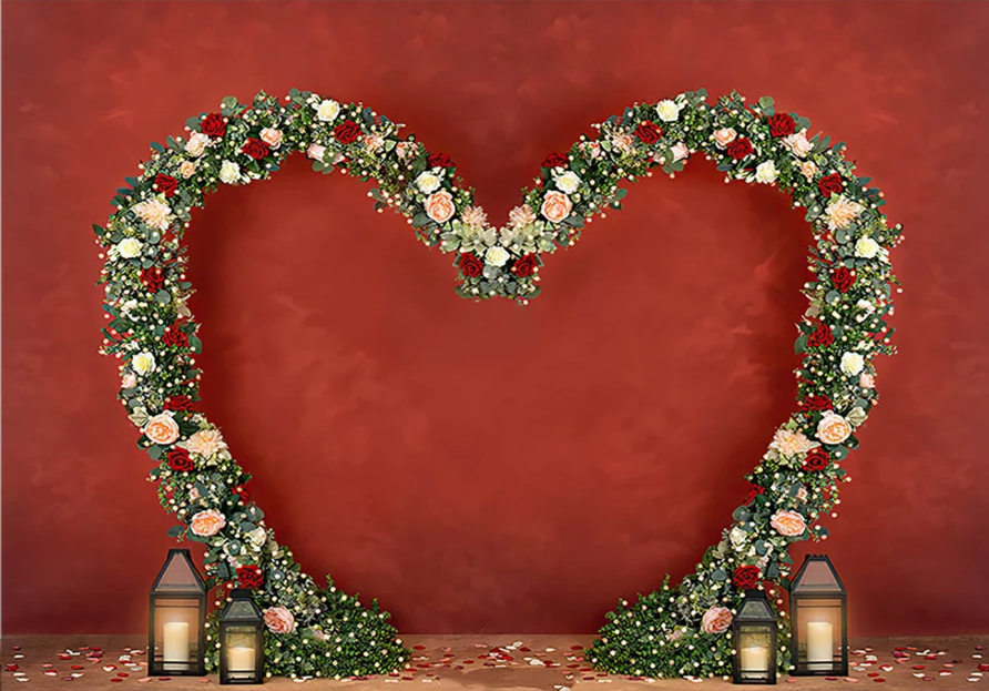 KMK - Valentine's Arch Backdrop