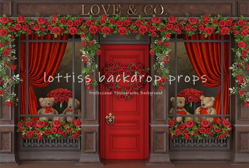 KMK - Valentine's Shop Backdrop