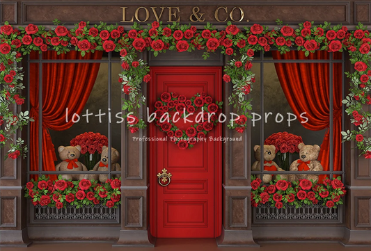 KMK - Valentine's Shop Backdrop