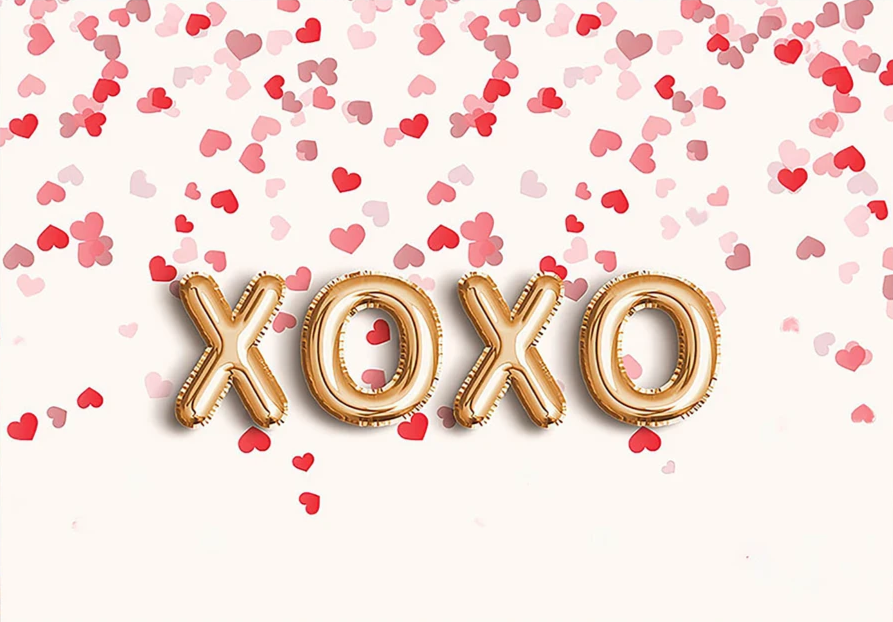 KMK - Valentine's XOXO Backdrop