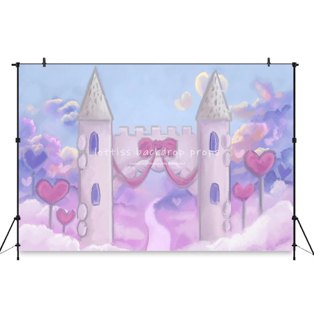 KMK - Watercolour Castle Backdrop