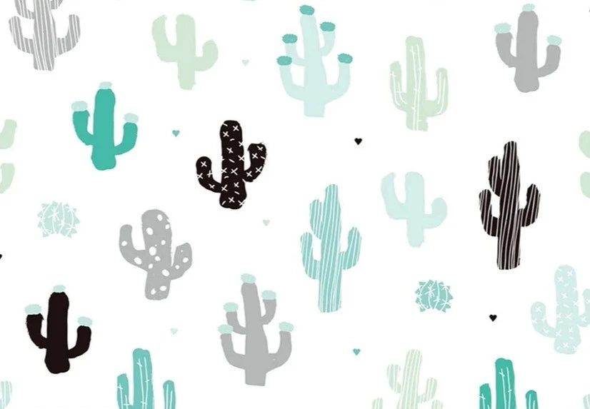 KMK - Western Cactus Backdrop