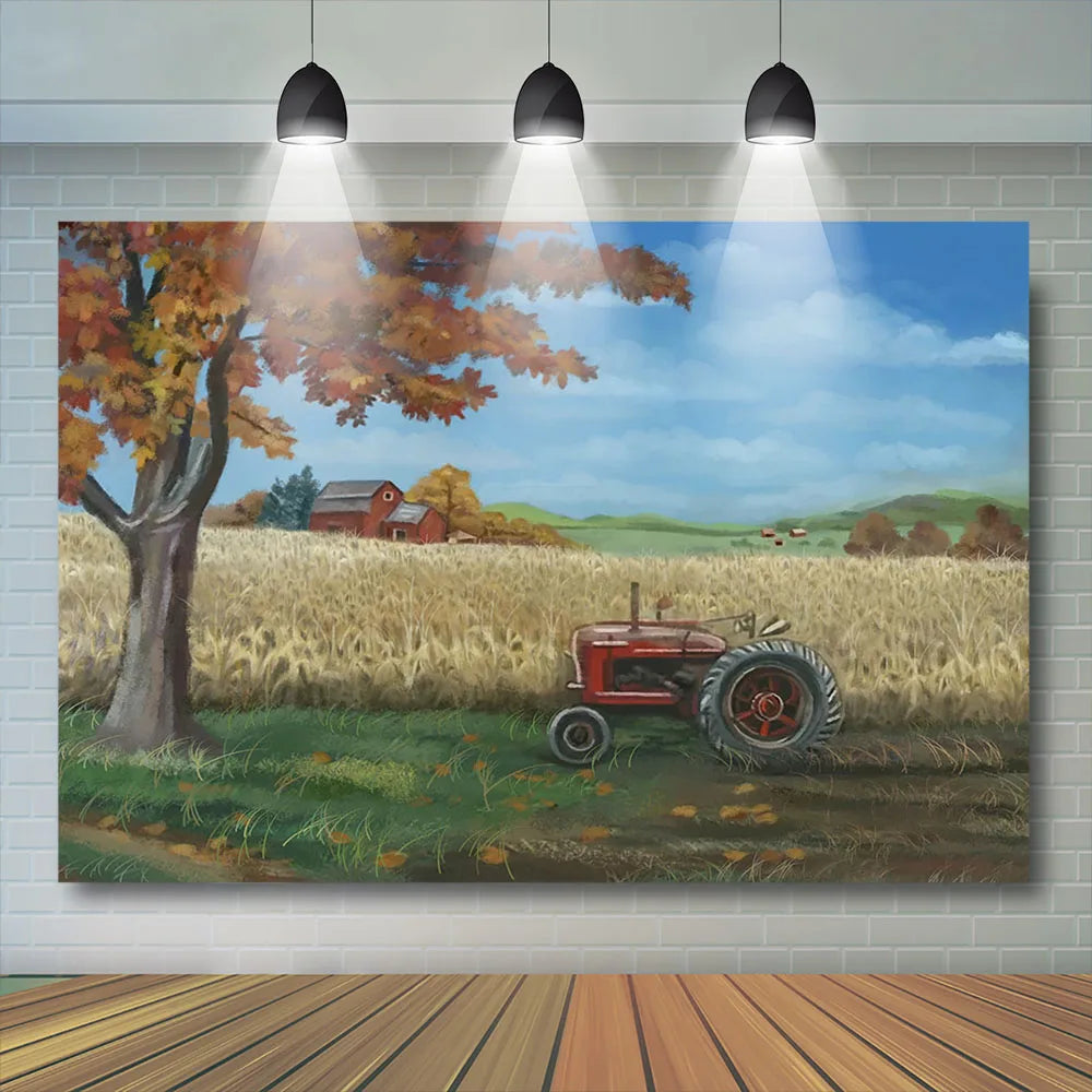 KMK - Wheat Farm Backdrops