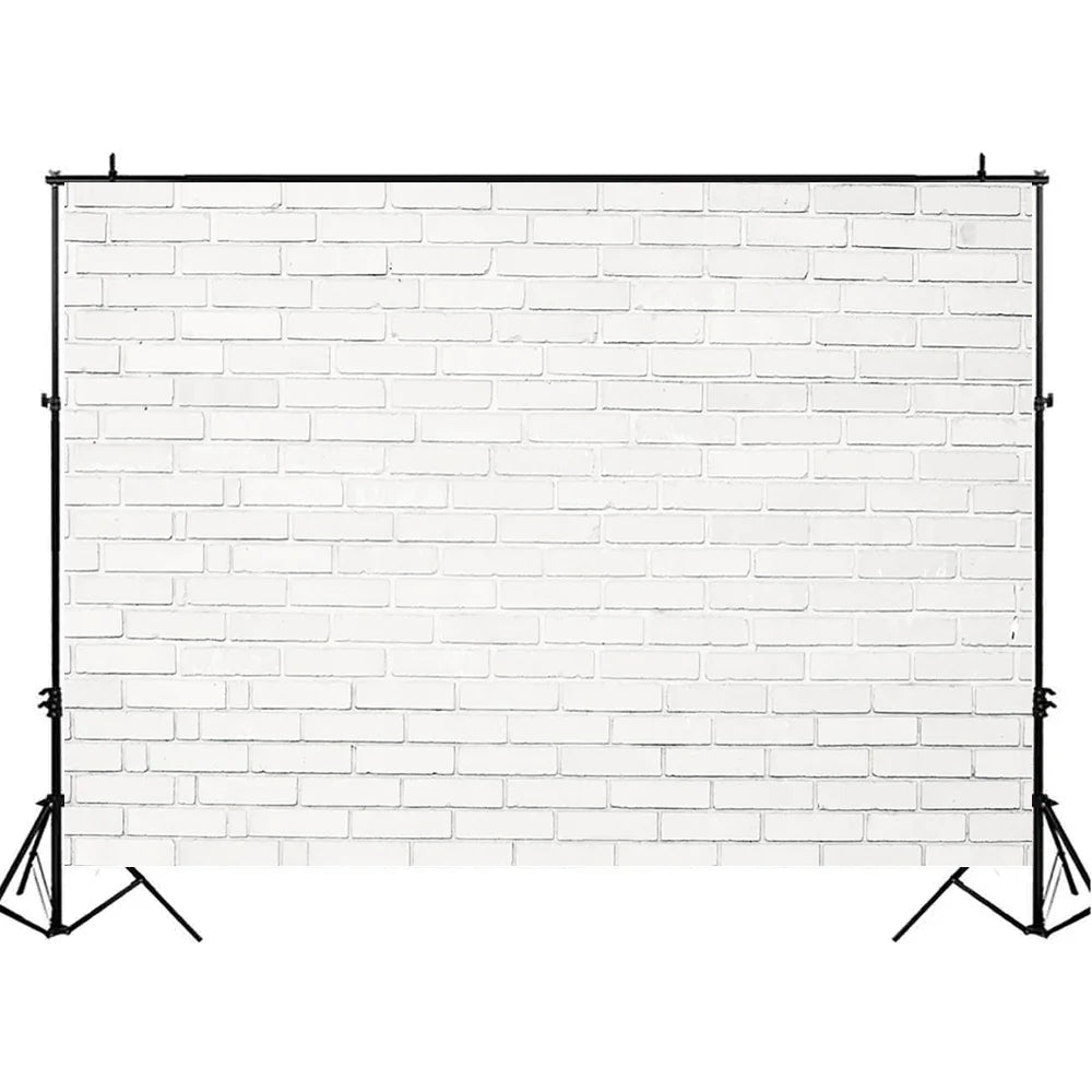 KMK - White Brick Wall Backdrop