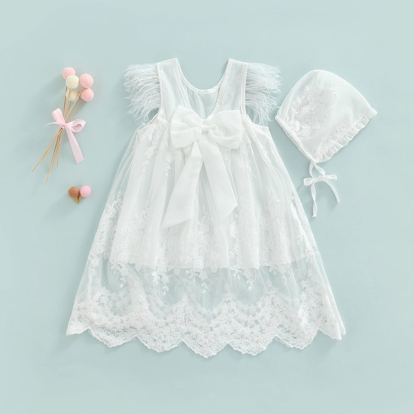 KMK - White Lace Dress