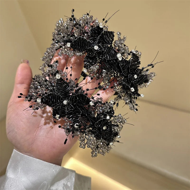 KMK - Wide Rhinestone Decorative Headband