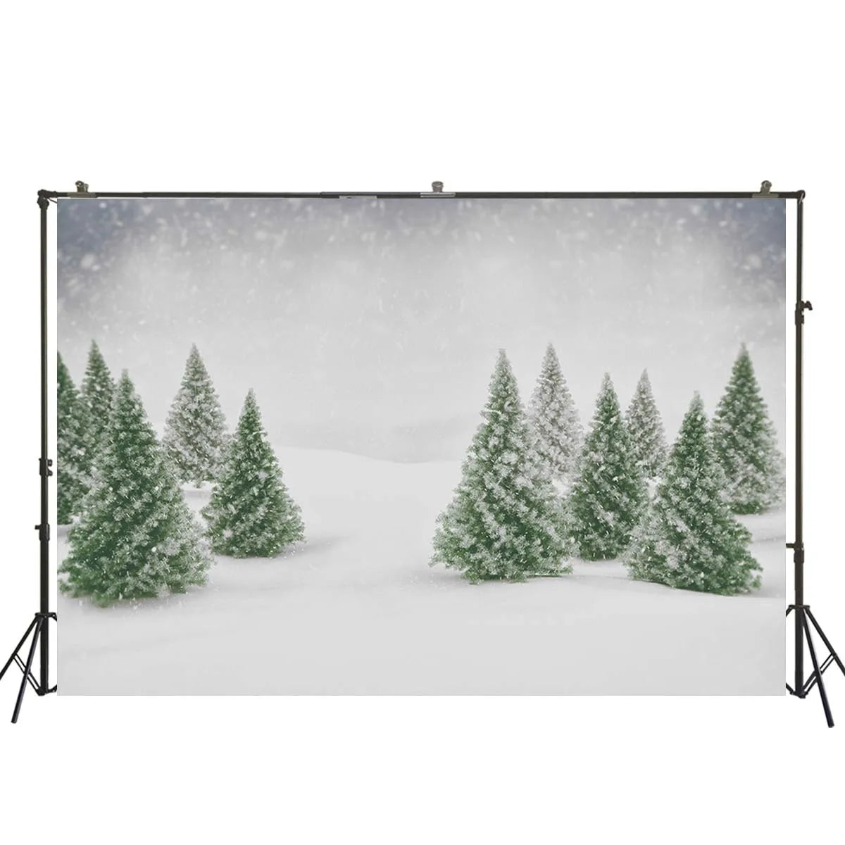 KMK - Winter Xmas Forest Backdrop