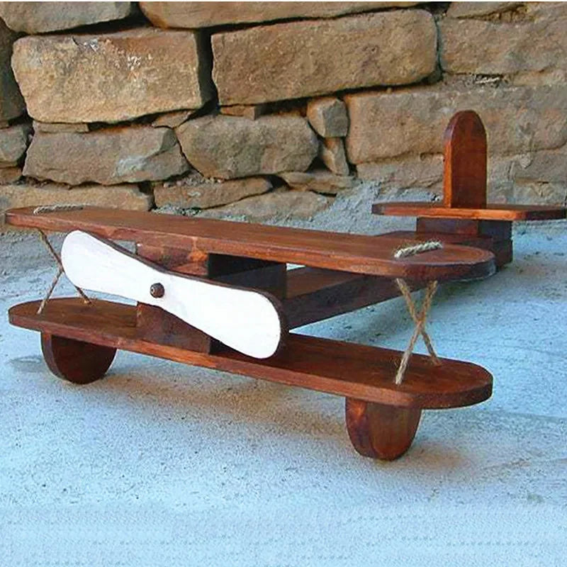 KMK - Wood Retro Plane Prop