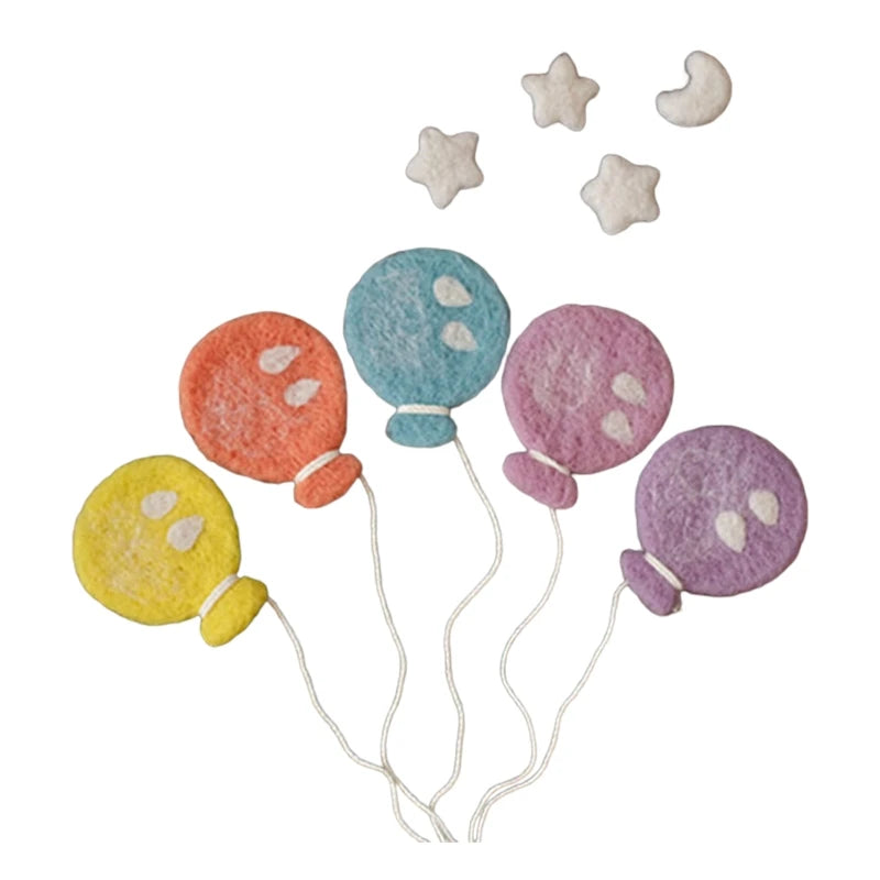 KMK - Wool Felt Balloon Decorations