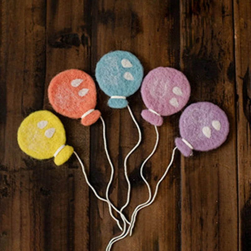 KMK - Wool Felt Balloon Decorations