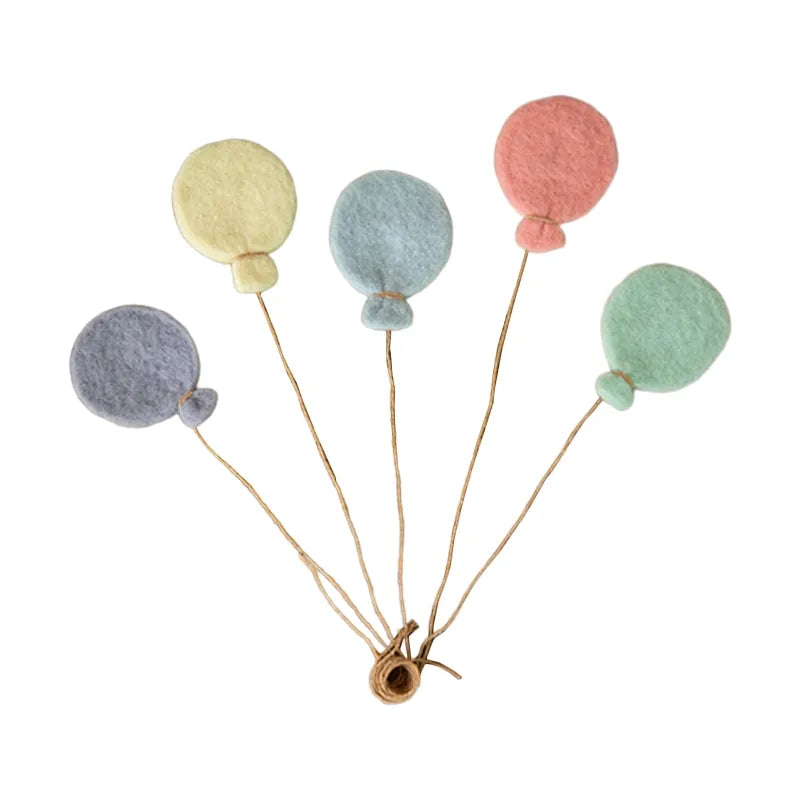 KMK - Wool Felt Balloon Decorations