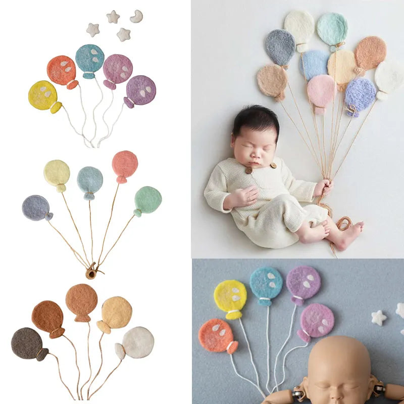 KMK - Wool Felt Balloon Decorations