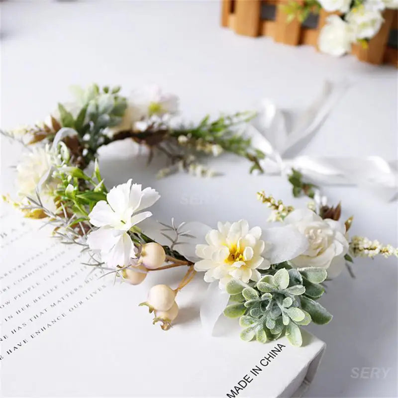 KMK - Wreath Flower Headband