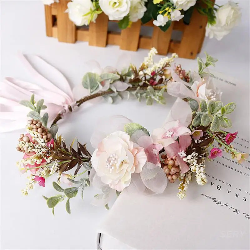 KMK - Wreath Flower Headband