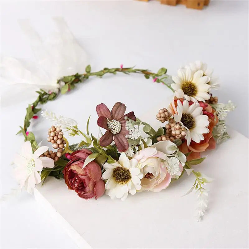 KMK - Wreath Flower Headband