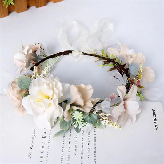 KMK - Wreath Flower Headband