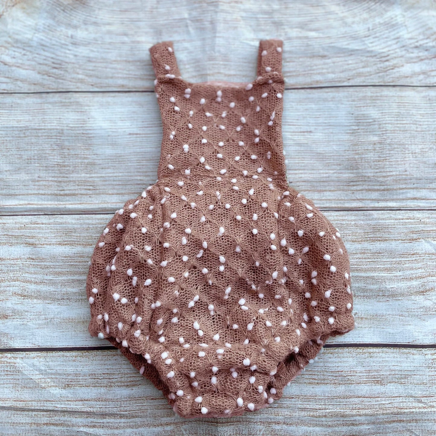 KMK - Wrinkle Dot Rompers