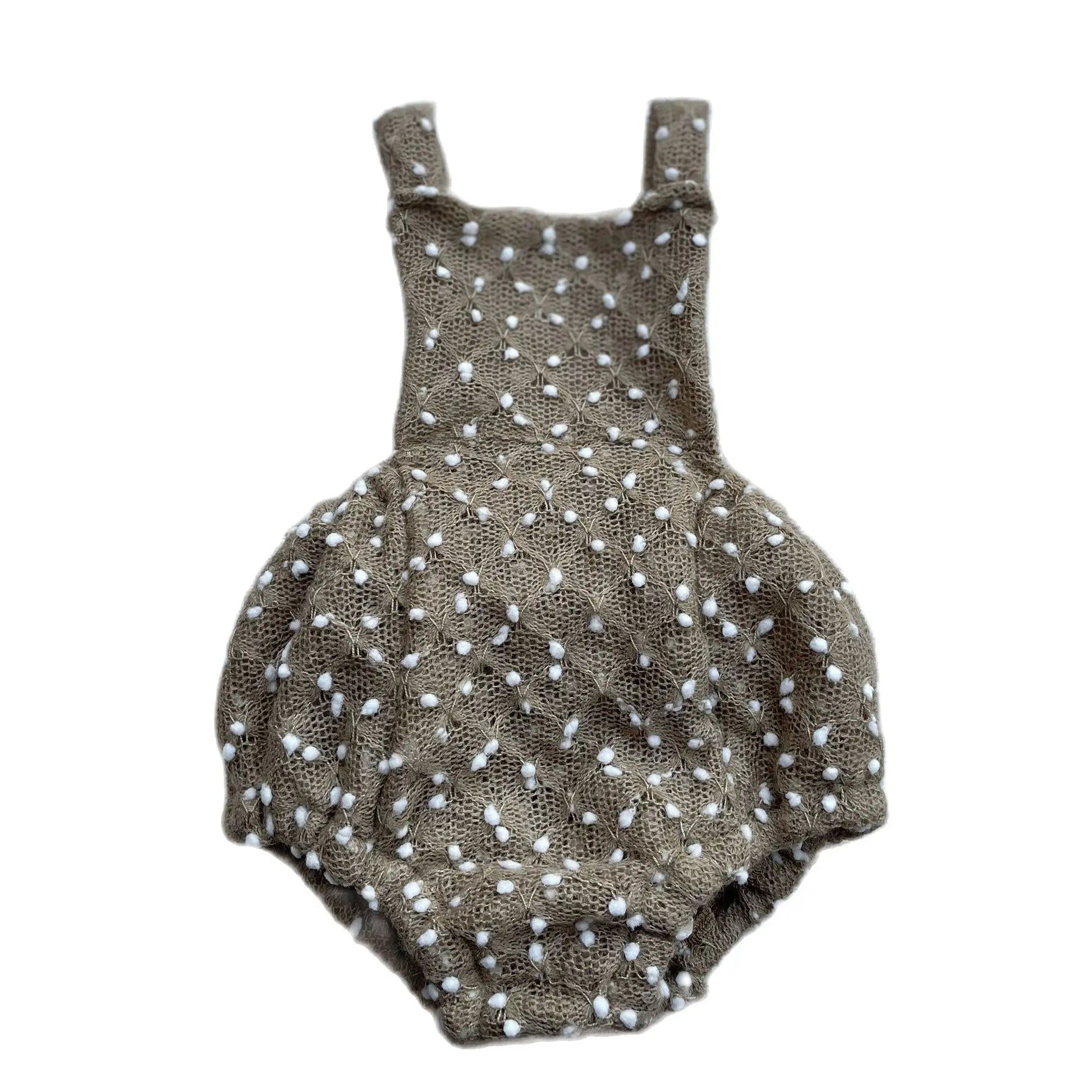 KMK - Wrinkle Dot Rompers