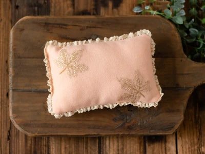 KMK - embroidered floral pillows