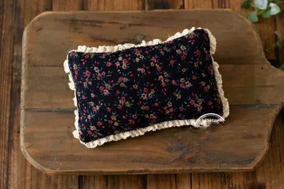 KMK - embroidered floral pillows