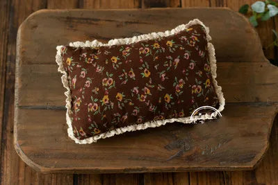 KMK - embroidered floral pillows