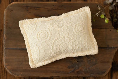 KMK - embroidered floral pillows