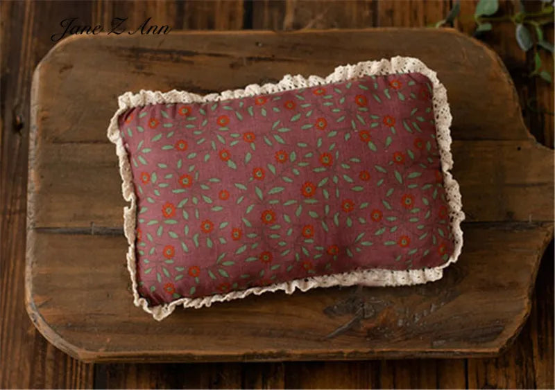 KMK - embroidered floral pillows