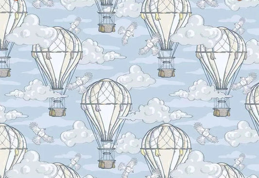 KMK - hot air balloon photo backdrop