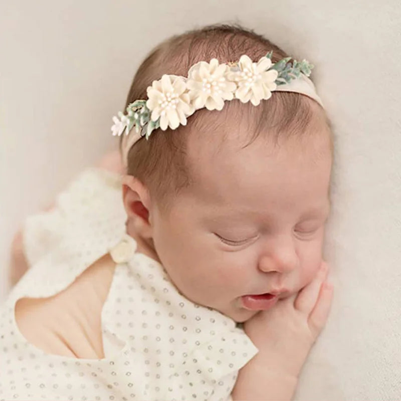 KMK - infant floral headband