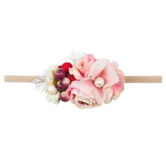 KMK - infant floral headband