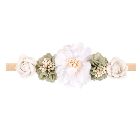 KMK - infant floral headband