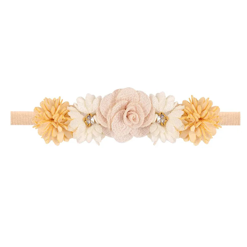 KMK - infant floral headband