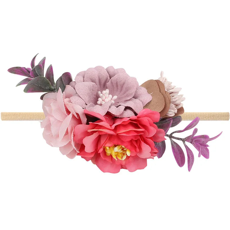 KMK - infant floral headband