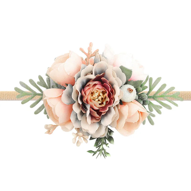 KMK - infant floral headband