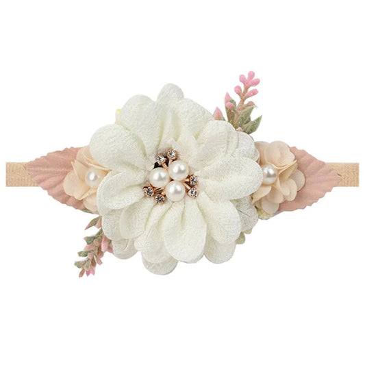 KMK - infant floral headband