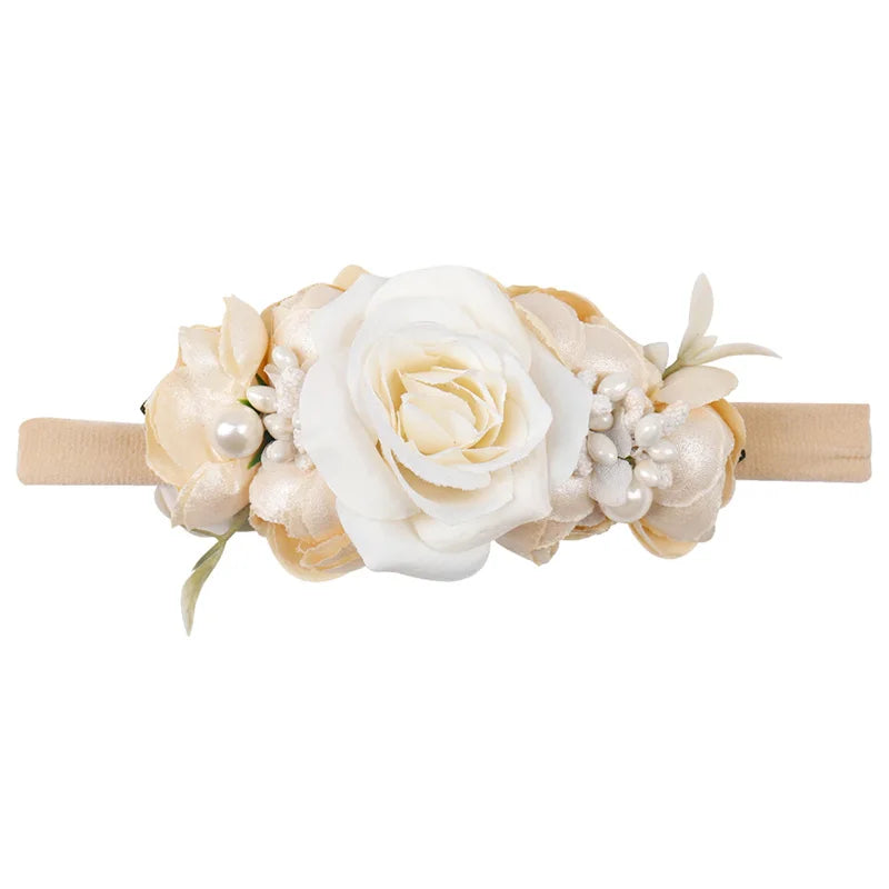 KMK - infant floral headband