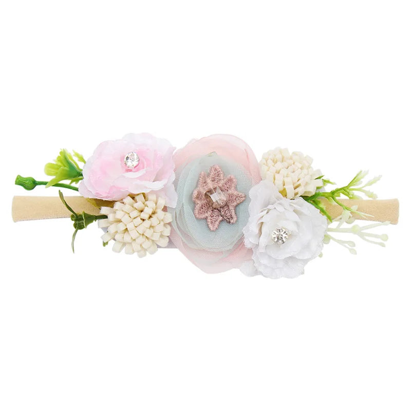 KMK - infant floral headband