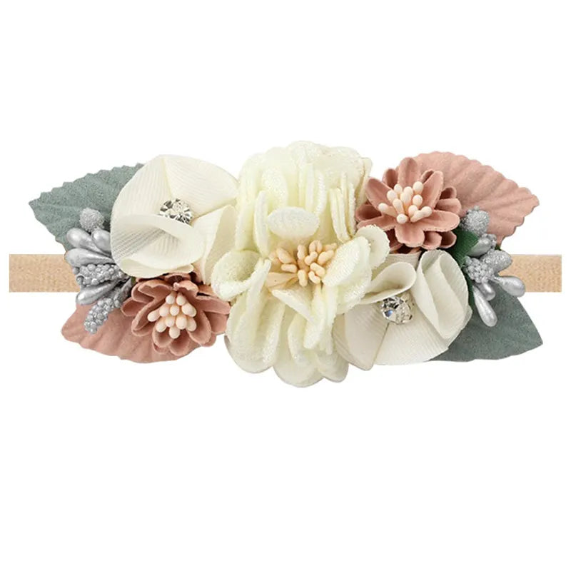 KMK - infant floral headband