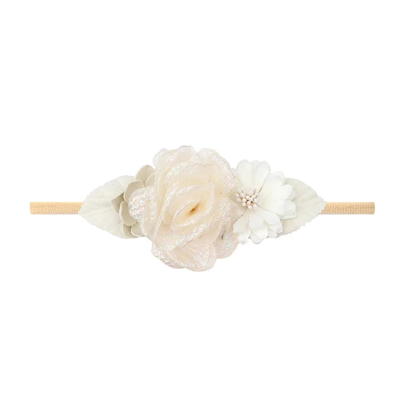 KMK - infant floral headband