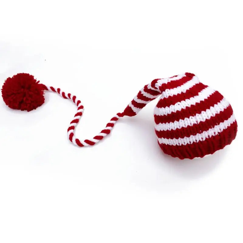 KMK - knitted Long Tails Christmas Hat