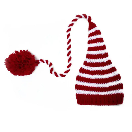 KMK - knitted Long Tails Christmas Hat