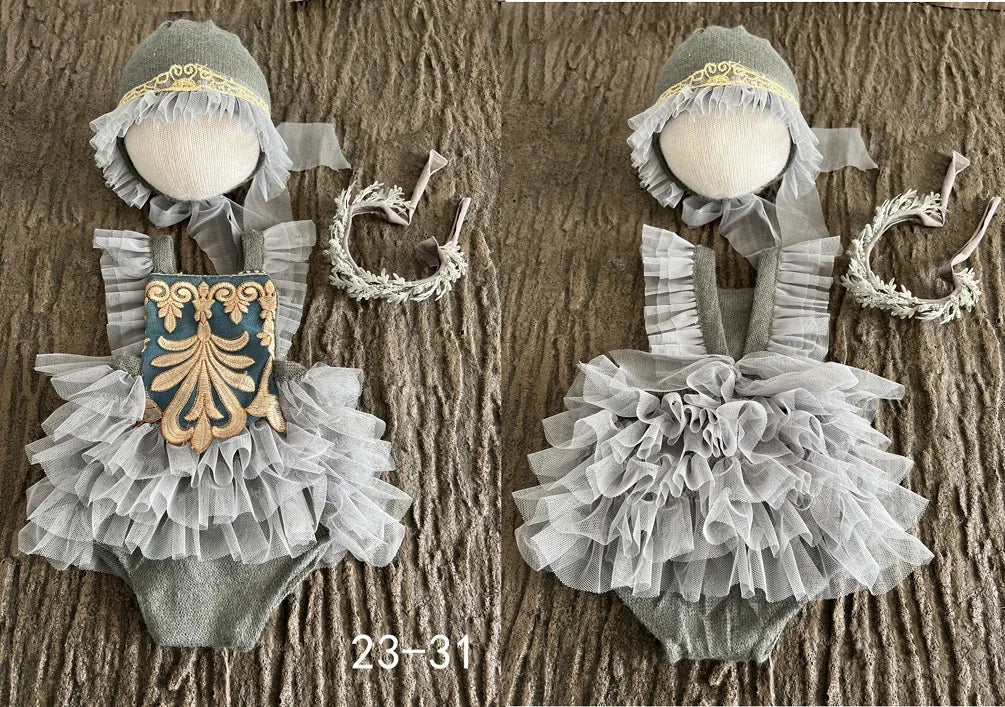 KMK - newborn 3 piece outfit set