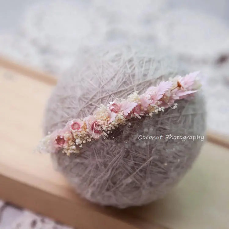 KMK - newborn floral headband - assorted colours